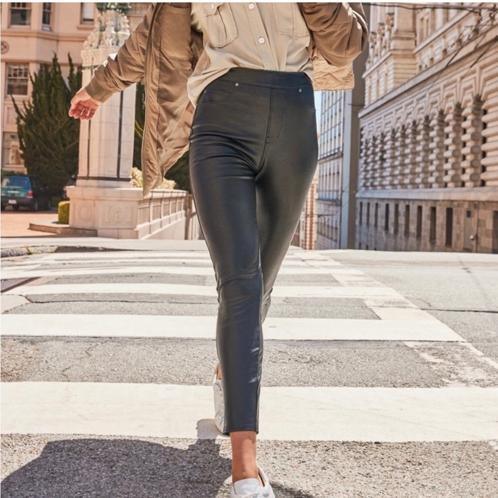 Spanx Leather-Like Skinny Pant